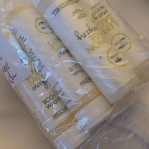 8 PAUL MITCHELL Lemon Sage energizing tea tree BODY WASH travel gym bag size - Picture 7 of 7